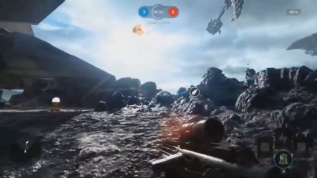 Star Wars: Battlefront (2015) on i3-4170 & MSI Radeon R7 240 [720p] смотреть онлайн