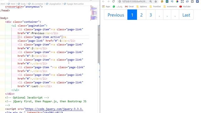 15 Bootstrap Pagination смотреть онлайн