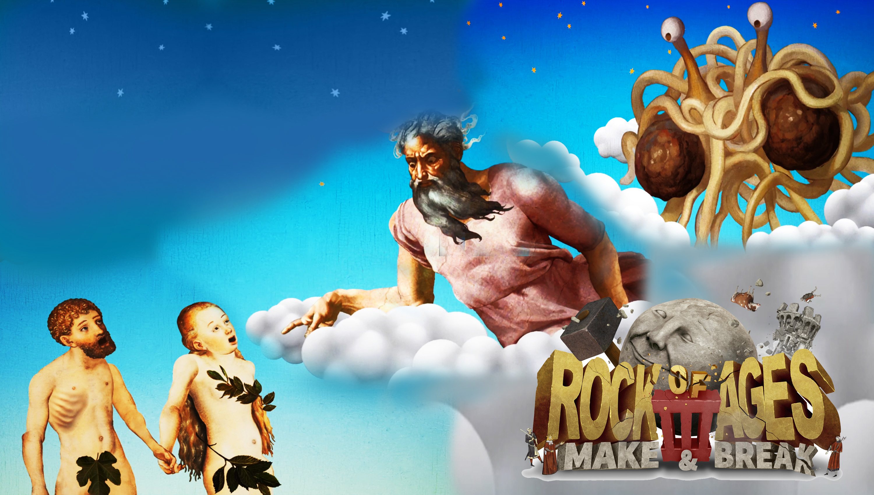 И СОЗДАЛА МАКАРОНИНА МИР ◈ Rock of Ages 3 #3