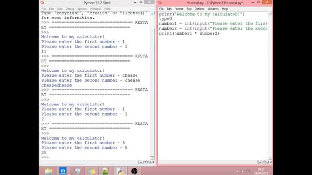 Python for Beginners: Episode 2 - Calculator! смотреть онлайн