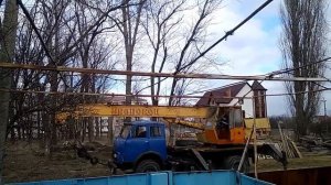 Автокран МАЗ Ивановец