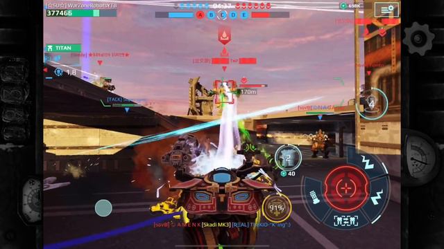 5 CRAZY REVENANTS MK3 VS SQUAD | WAR ROBOTS смотреть онлайн