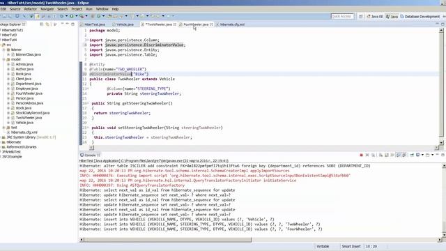JAVA ORM - (ders 8) - Entity Inheritance , @discriminatorvalue ,@discriminatorcolumn смотреть онлайн
