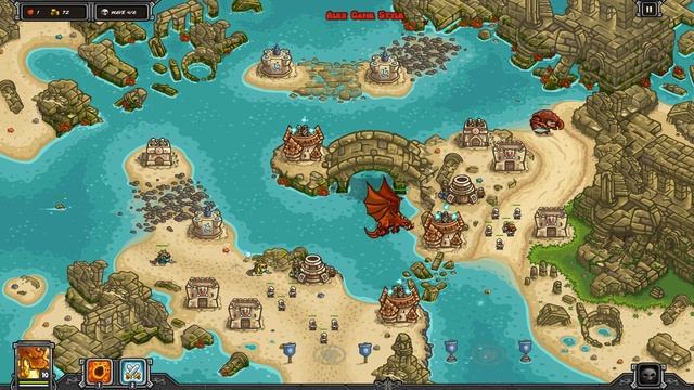Kingdom Rush Frontiers HD The Sunken Citadel Heroic (Level 18) Hero Ashbite смотреть онлайн