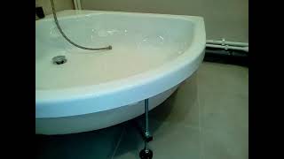 Как собрать поддон душевой кабины, душевого угла китайского производства. смотреть онлайн