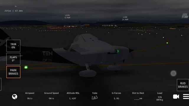 How to start-up a Cessna 172 in Infinite flight смотреть онлайн