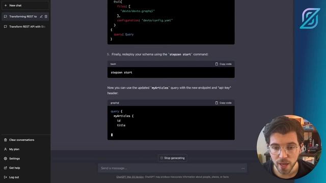Building a GraphQL API with ChatGPT смотреть онлайн