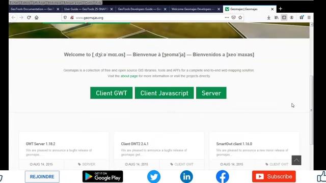 GeoTools - Librairie Java Open Source pour traitement cartographiques смотреть онлайн