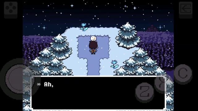 EATING a snowman piece after pacifist ending... смотреть онлайн
