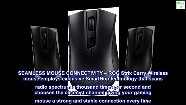 ASUS Portable Wireless Optical Gaming Mouse - ROG Strix Carry | Bluetooth & RF USB смотреть онлайн