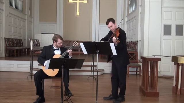 Niccolo Paganini: Sonata Concertata for guitar and violin смотреть онлайн