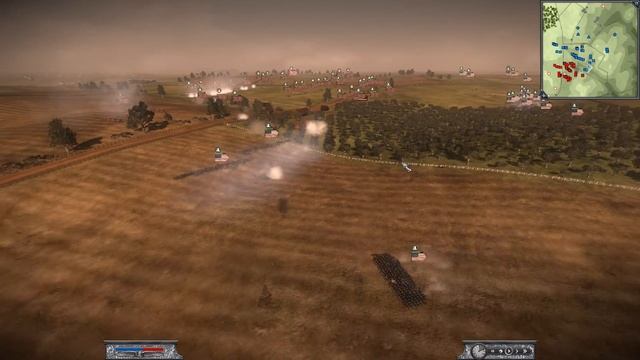 Battle of Antietam: Sunken Road - North & South: American Civil War Mod Gameplay смотреть онлайн