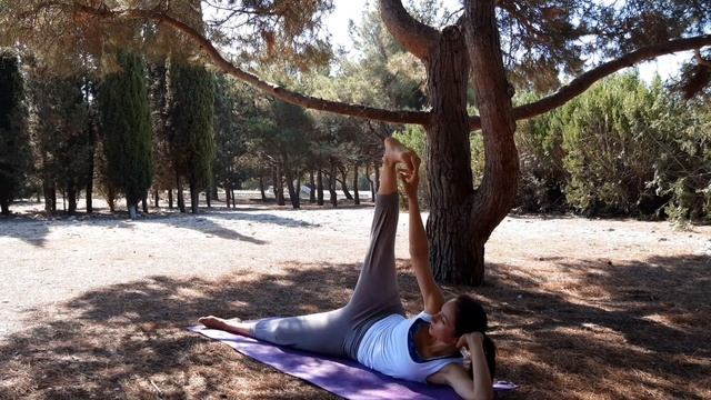 Йога на природе. Занятие №1 смотреть онлайн