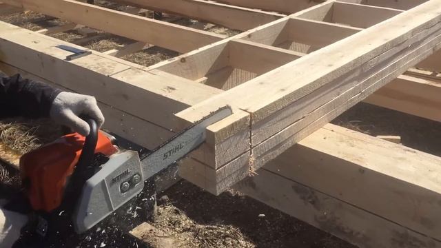 Выпиливаем ригель в стойках каркаса смотреть онлайн