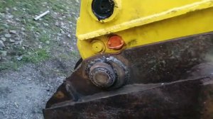 быстросъём ковша на юмз.ПОЛУЧИЛОСЬ!!!