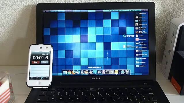 Black MacBook C2D 2.0GHz with SSD Photoshop start-up speed смотреть онлайн