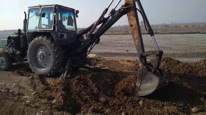 ЮМЗ 6КЛ с радиатором охлаждения гидросистем