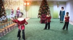 Танец «Трех богатырей» в детском саду