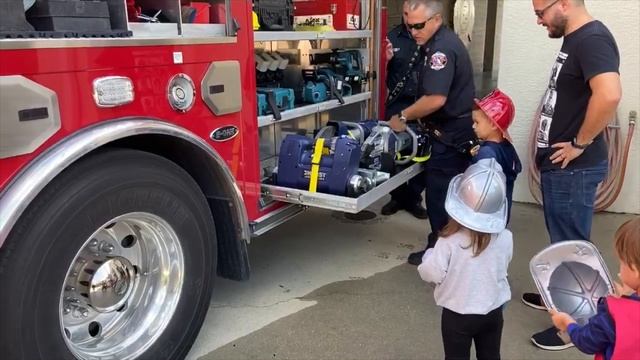 Special trip to the Fire station | AWESOME life saving tools смотреть онлайн