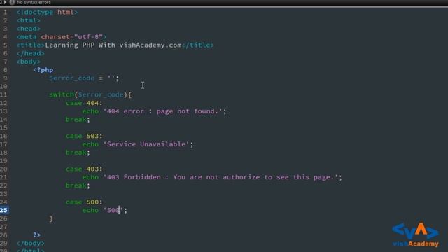 How to use switch case in PHP project - PHP in Hindi/Urdu смотреть онлайн