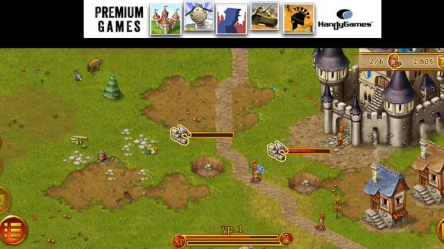 Townsmen, Начало,обучение смотреть онлайн