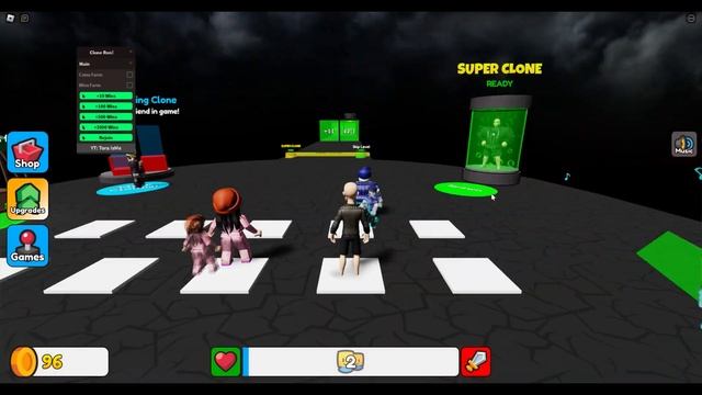 Roblox Clone Run Script - Infinite Coins & Wins смотреть онлайн