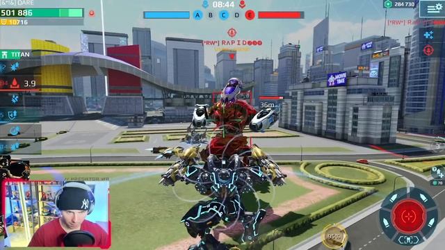 Ochokochi vs Ultimate Invader vs Minos - How Ridiculous Is This Thing? | War Robots смотреть онлайн
