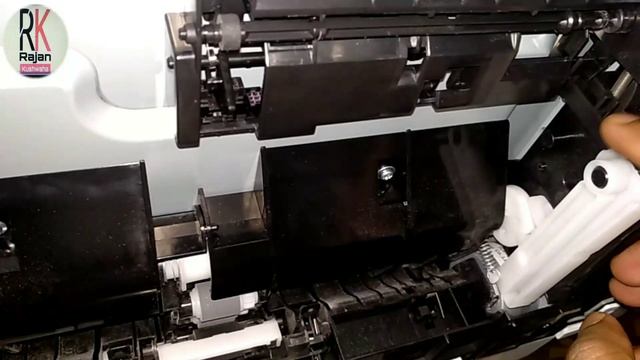 How to Fix Paper Jam on Hp Color LaserJet Pro M277dw /HP M277 Paper Feed Roller service смотреть онлайн