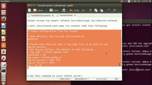 How to Install and configure Telnet server in ubuntu смотреть онлайн