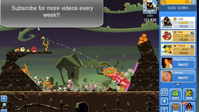 Angry Birds Friends Halloween 2013 Tournament Level 5 -Week 76 смотреть онлайн