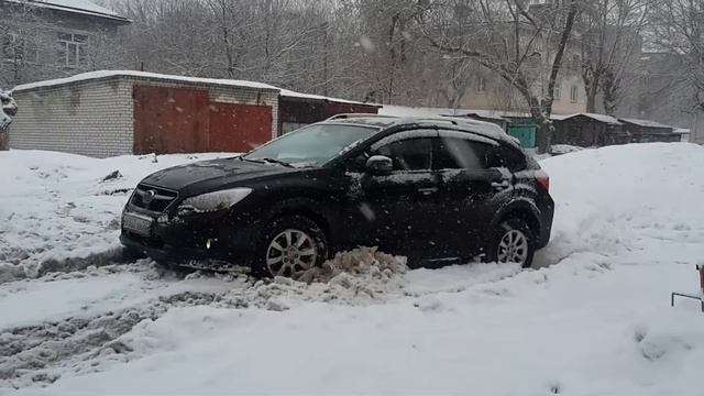 Субару едет! ;) смотреть онлайн