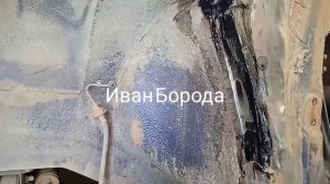 ИЖ 2126 ОДА. ремонт лопнувшего переднего стакана, ремонт брызгавика.