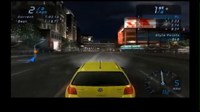PS2 GAMEPLAY NEED FOR SPEED UNDERGROUND PART 1 смотреть онлайн