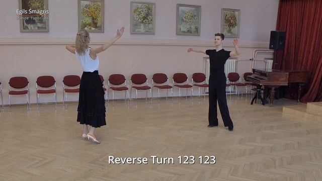 Waltz for Beginners Lesson 2 | Natural Turn, Reverse Turn смотреть онлайн