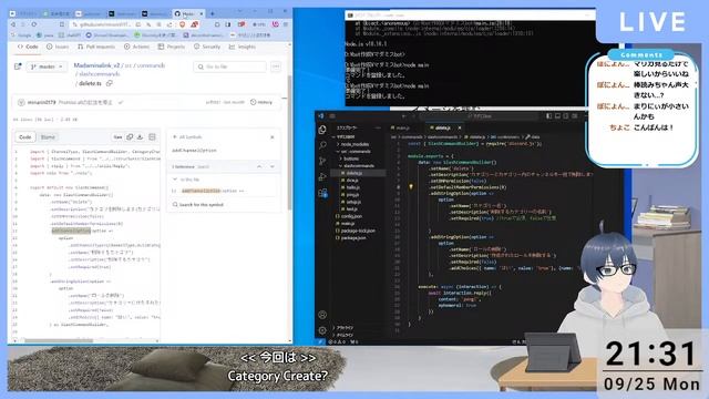 【DiscordBot作成】2週間ぶりのBot作成！！！ 今日から新コマンドやってく～～? #16【プログラミング】 смотреть онлайн