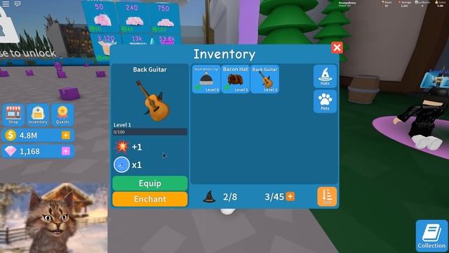 Noob to Pro! Richest Cat! Unlock All Areas! - Roblox Unboxing Simulator смотреть онлайн