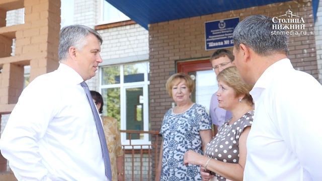 Дорожная разметка по направлению к детсадам и школам Нижнего Новгорода будет нанесена до 1 сентября смотреть онлайн