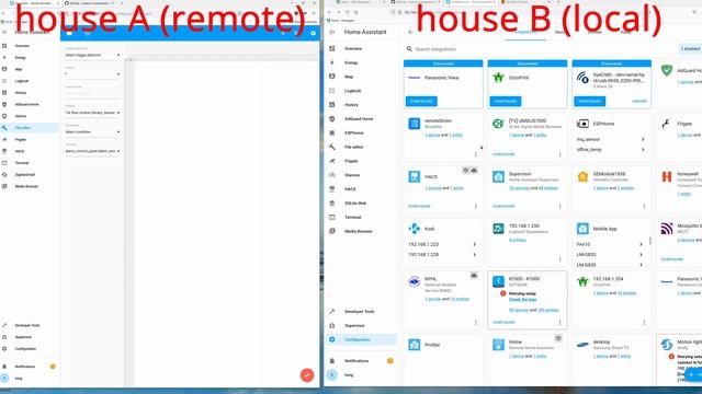 linking multiple Home Assistant at different locations. free and easy! смотреть онлайн
