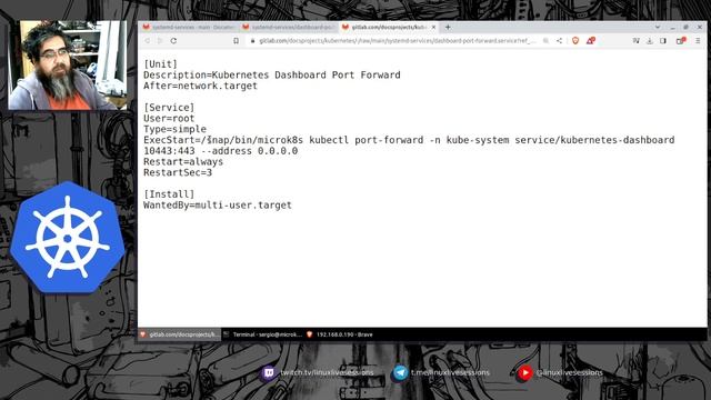Activar el dashboard de kubernetes en un entorno microk8s смотреть онлайн
