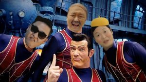 Daddy Number One - PSY vs. LazyTown