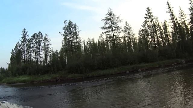 Плато Путорана. Ловля тайменя и ленка в лагере. смотреть онлайн