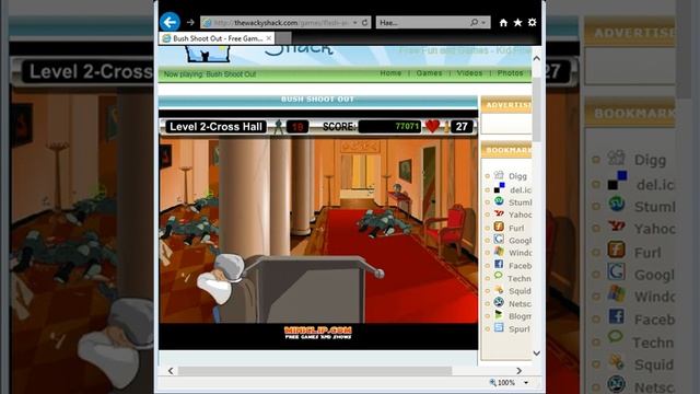 Bush Shoot Out Free Games at Bush Shoot Out The Wacky Shack смотреть онлайн