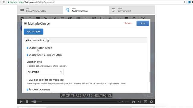 H5P - Building Content (Interactive Video) смотреть онлайн