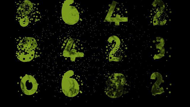 Number font randomized смотреть онлайн