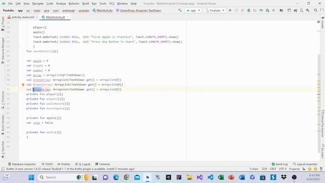 Android Studio Snake Game Tutorial | Part - 3 | Details Needed | Using Kotlin смотреть онлайн