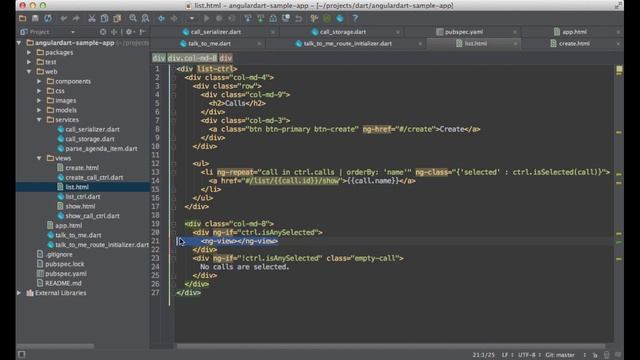 Dart Screencasts. Episode 19: Building an App with AngularDart смотреть онлайн