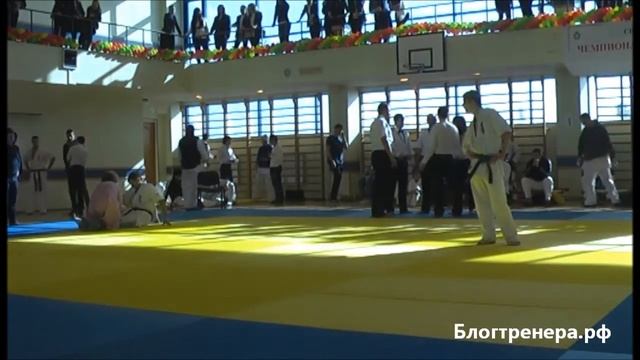 Чемпионат ВУЗов Санкт Петербурга по Киокусинкай 2014 - 1 часть смотреть онлайн