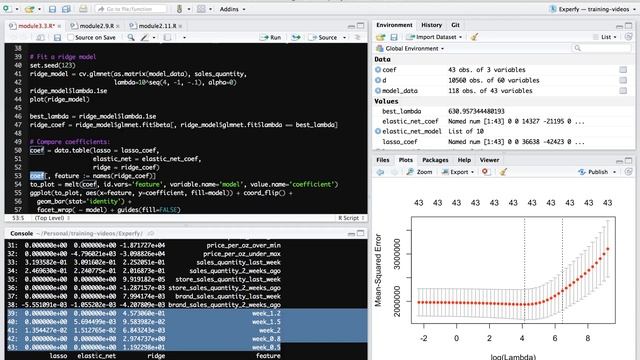 Learn Lasso and Ridge Regression in R смотреть онлайн