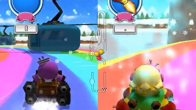 Bomb It Kart Racer - The Rainbow Map Race w/My Sister [2 Player] смотреть онлайн