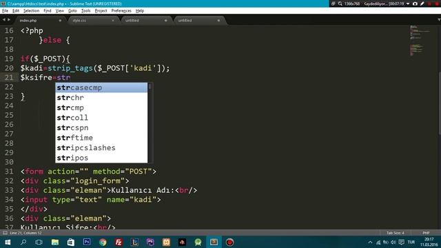 PHP DERSLERİ - ADMİN PANELİ смотреть онлайн